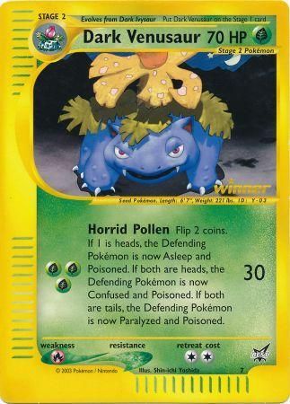 Dark Venusaur (7) (Jumbo Card) [Best of Promos] | Card Citadel