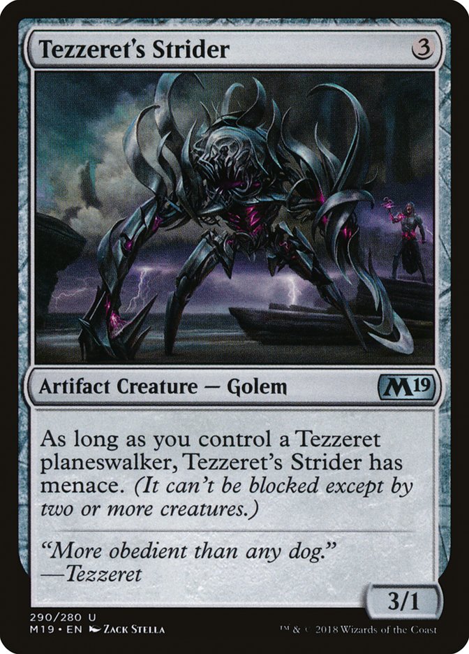 Tezzeret's Strider [Core Set 2019] | Card Citadel