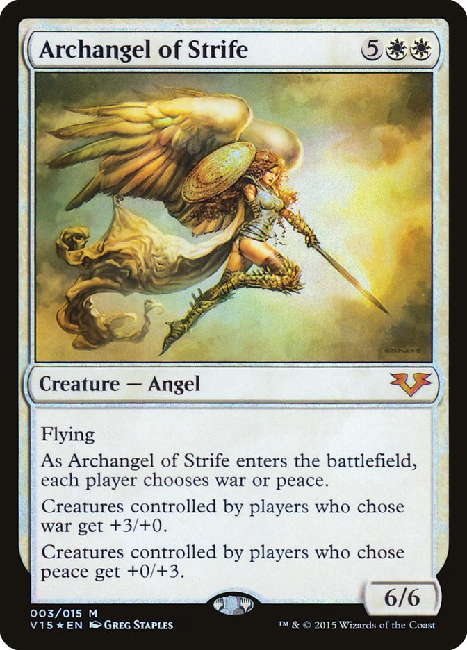 Archangel of Strife [From the Vault: Angels] | Card Citadel