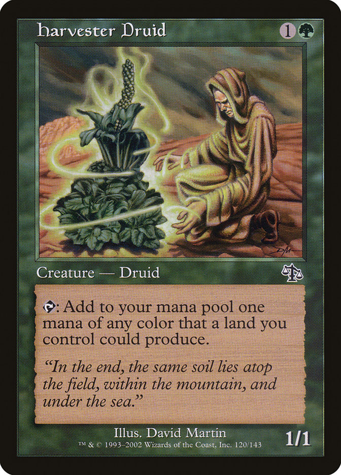 Harvester Druid [Judgment] | Card Citadel