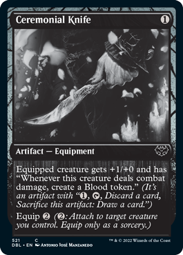 Ceremonial Knife [Innistrad: Double Feature] | Card Citadel