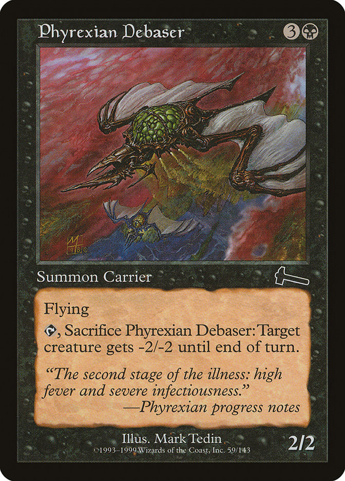 Phyrexian Debaser [Urza's Legacy] | Card Citadel