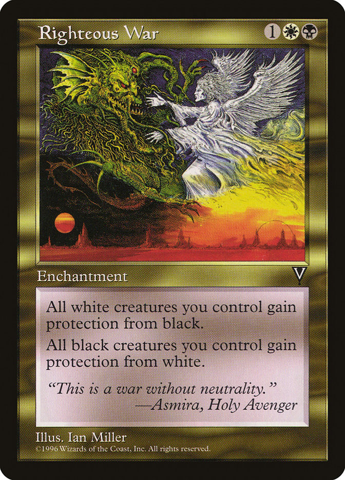 Righteous War [Visions] | Card Citadel