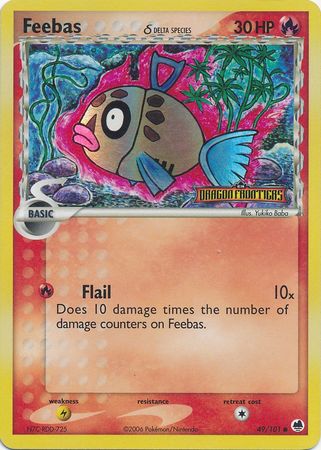 Feebas (49/101) (Delta Species) (Stamped) [EX: Dragon Frontiers] | Card Citadel