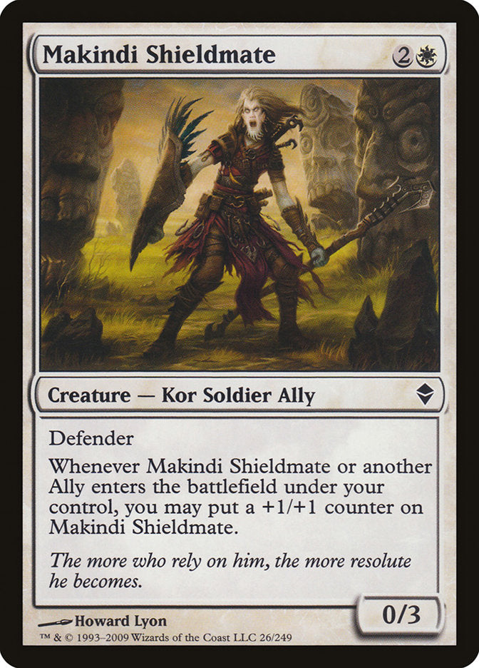 Makindi Shieldmate [Zendikar] | Card Citadel