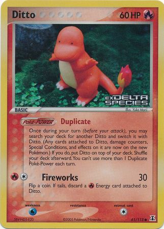 Ditto (61/113) (Stamped) [EX: Delta Species] | Card Citadel