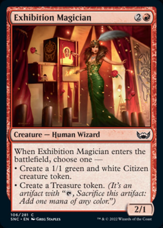 Exhibition Magician [Streets of New Capenna] | Card Citadel