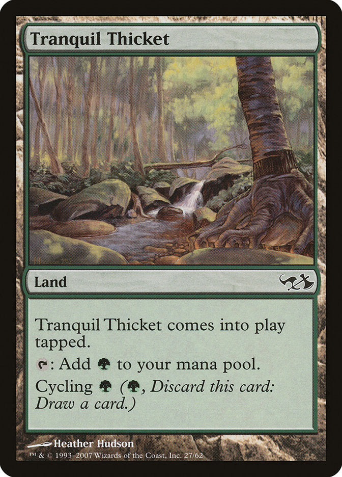 Tranquil Thicket [Duel Decks: Elves vs. Goblins] | Card Citadel
