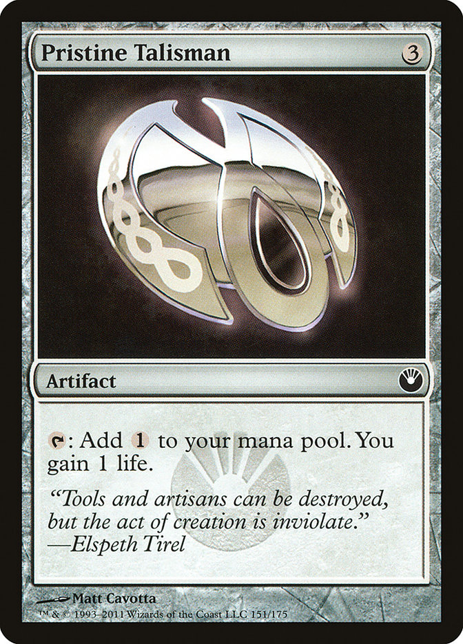 Pristine Talisman [New Phyrexia Promos] | Card Citadel