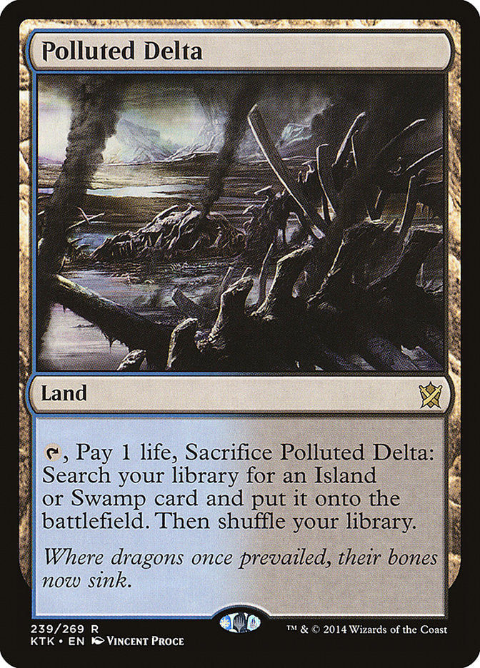 Copy of Polluted Delta [Khans of Tarkir] Japanese | Card Citadel