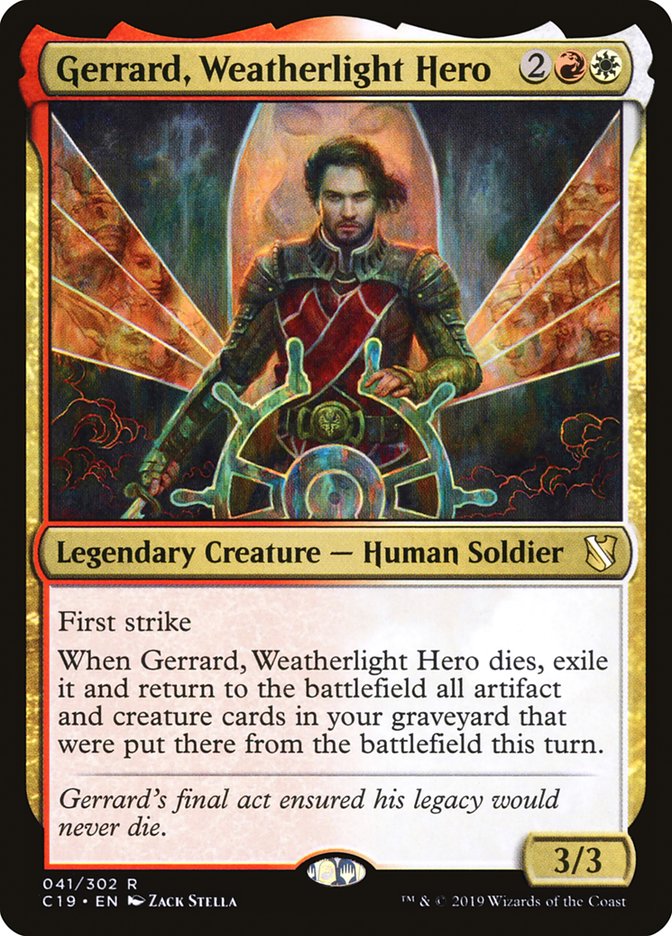 Gerrard, Weatherlight Hero [Commander 2019] | Card Citadel