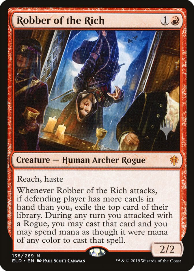 Robber of the Rich (Promo Pack) [Throne of Eldraine Promos] | Card Citadel