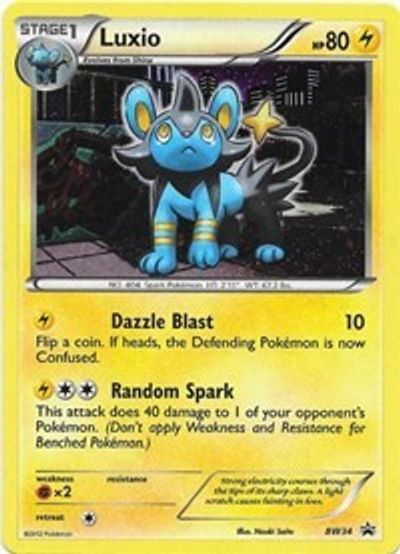 Luxio (BW34) (Cosmos Holo) [Black & White: Black Star Promos] | Card Citadel