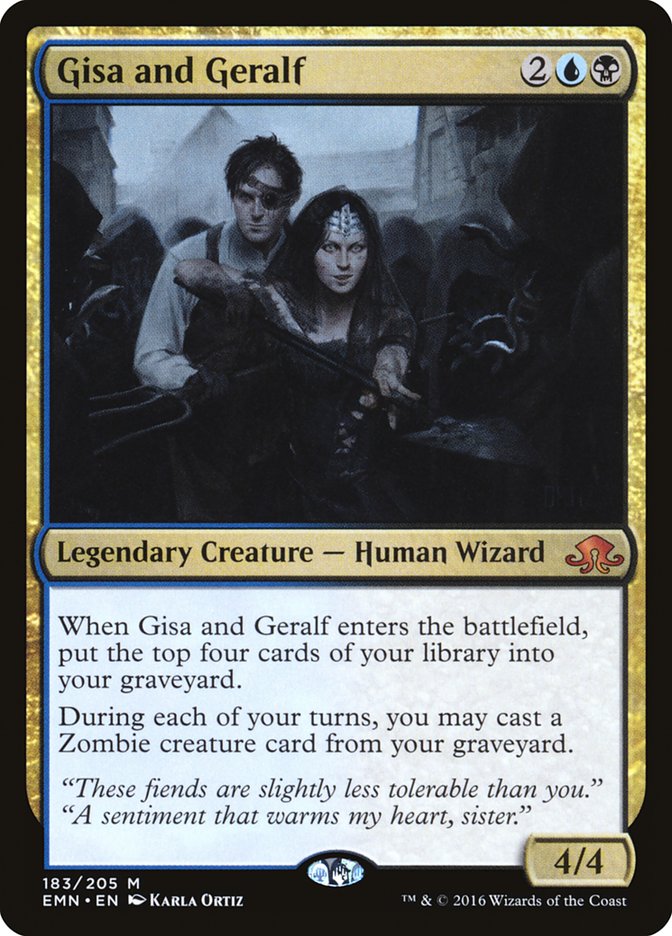 Gisa and Geralf [Eldritch Moon] | Card Citadel