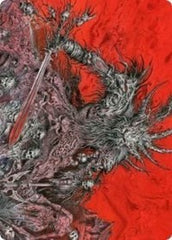 Varragoth, Bloodsky Sire Art Card [Kaldheim: Art Series] | Card Citadel