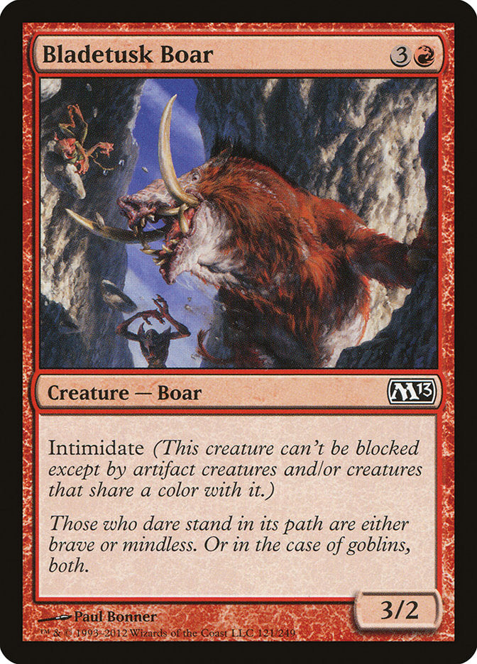 Bladetusk Boar [Magic 2013] | Card Citadel