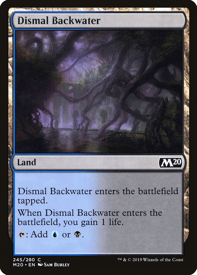 Dismal Backwater [Core Set 2020] | Card Citadel