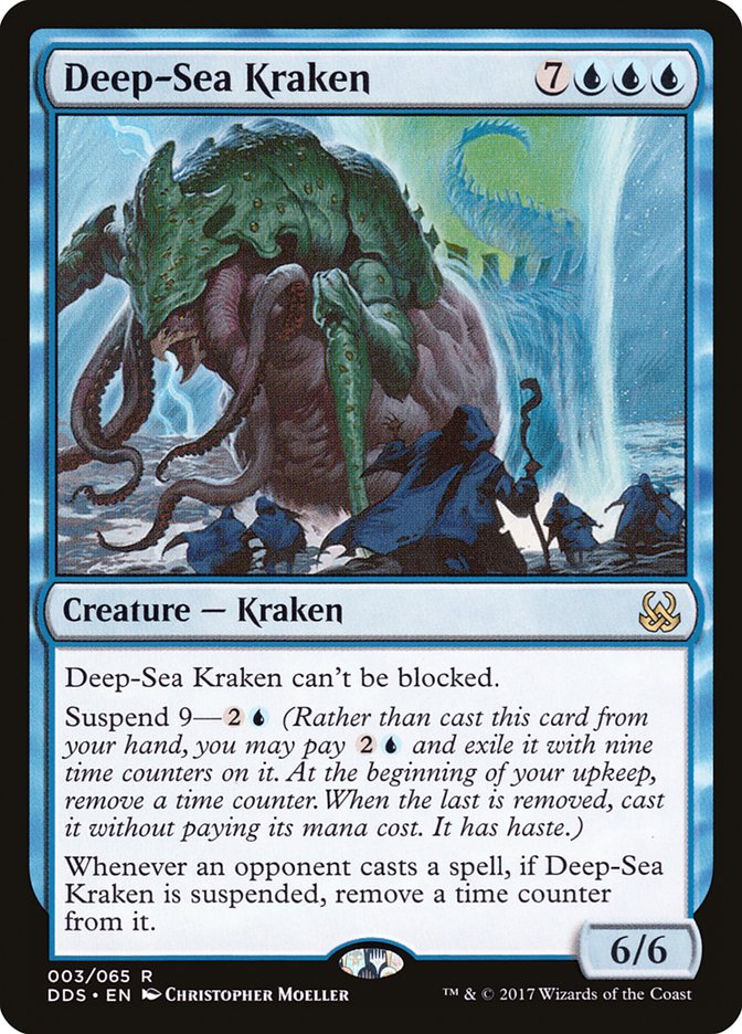 Deep-Sea Kraken [Duel Decks: Mind vs. Might] | Card Citadel