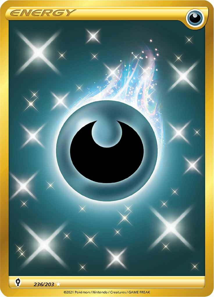 Darkness Energy (236/203) [Sword & Shield: Evolving Skies] | Card Citadel