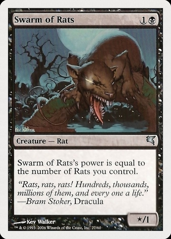 Swarm of Rats [Hachette UK] | Card Citadel