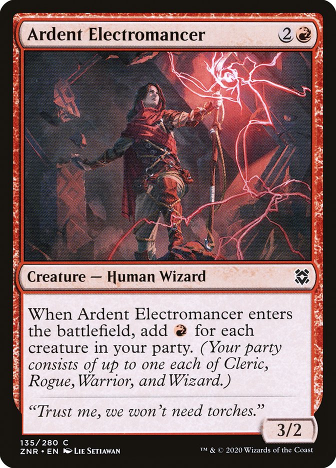 Ardent Electromancer [Zendikar Rising] | Card Citadel