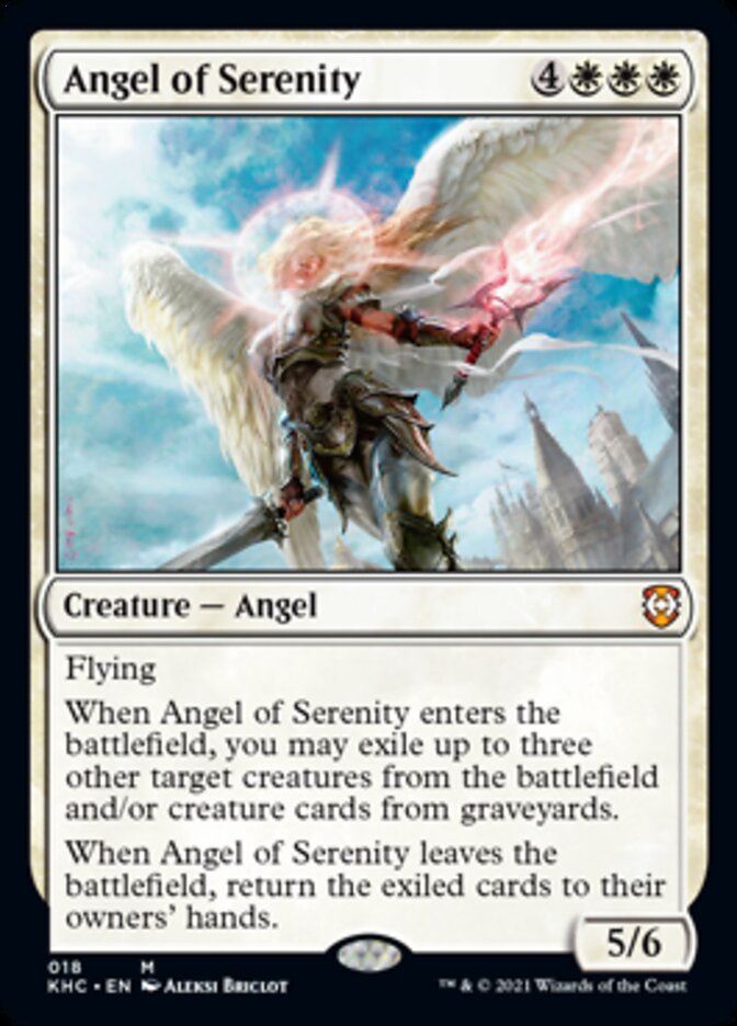 Angel of Serenity [Kaldheim Commander] | Card Citadel