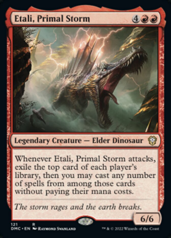 Etali, Primal Storm [Dominaria United Commander] | Card Citadel