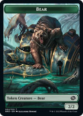 Powerstone // Bear Double-Sided Token [The Brothers' War Tokens] | Card Citadel