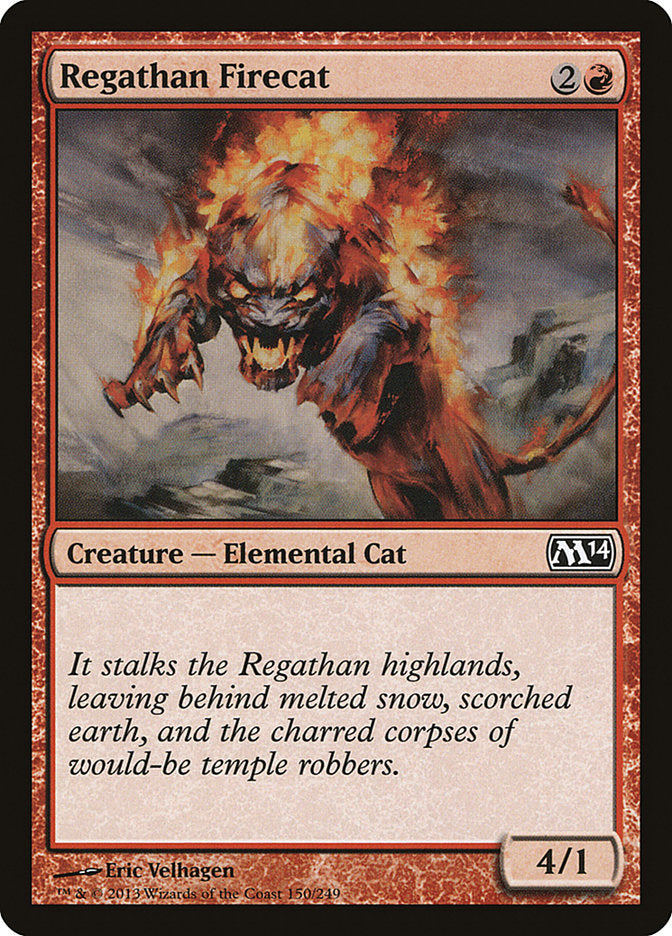 Regathan Firecat [Magic 2014] | Card Citadel