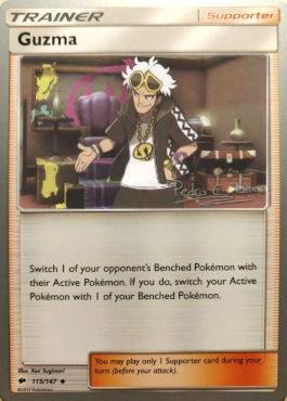 Guzma (115/147) (Dragones y Sombras - Pedro Eugenio Torres) [World Championships 2018] | Card Citadel