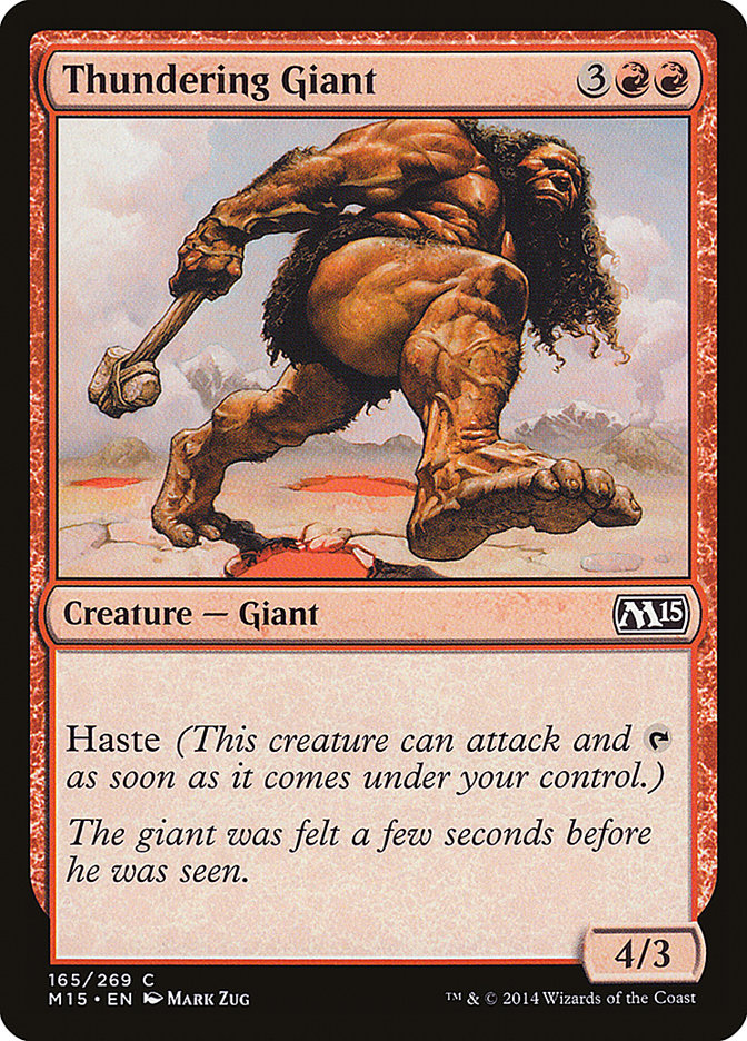 Thundering Giant [Magic 2015] | Card Citadel