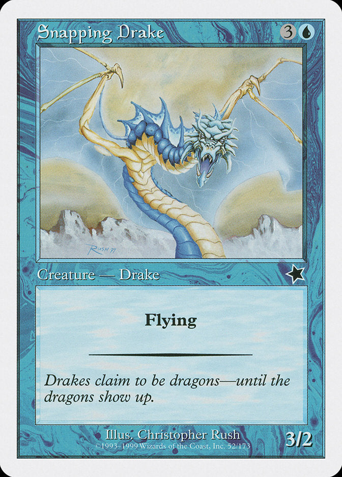 Snapping Drake [Starter 1999] | Card Citadel