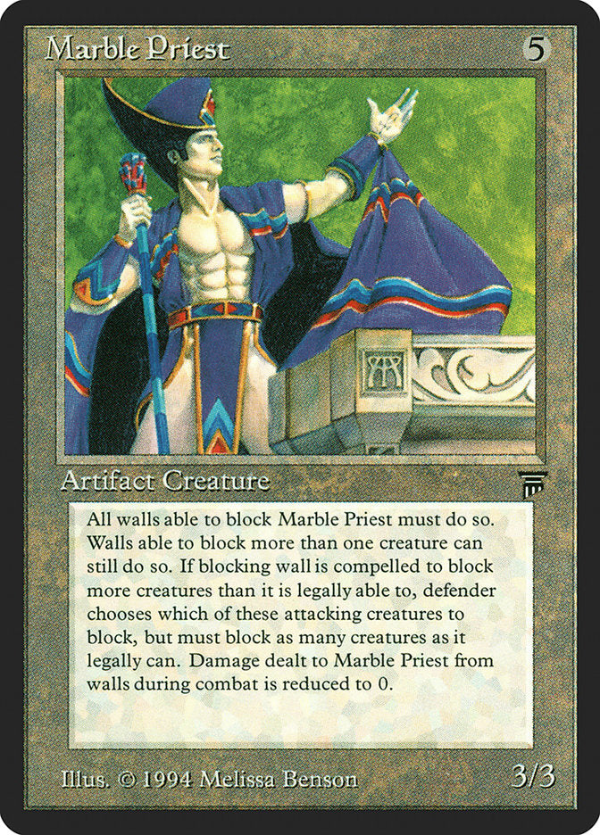 Marble Priest [Legends] | Card Citadel
