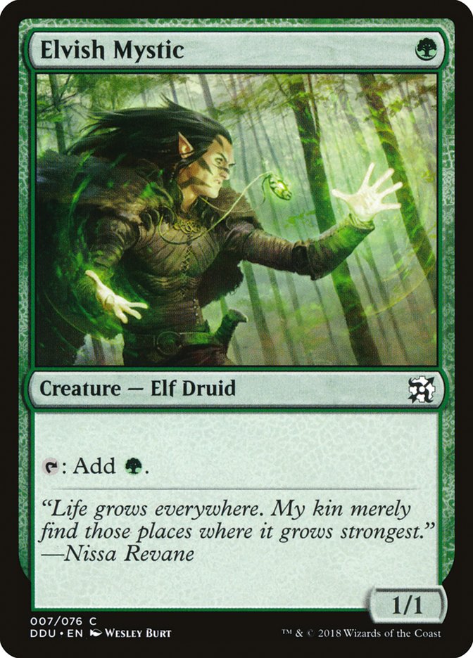 Elvish Mystic [Duel Decks: Elves vs. Inventors] | Card Citadel