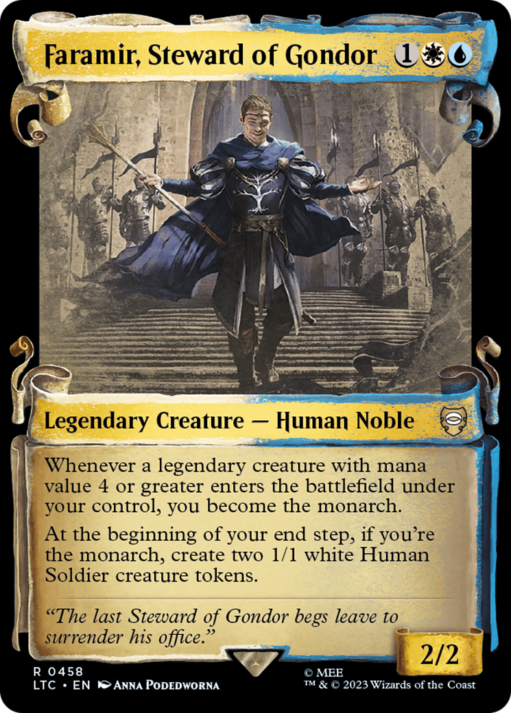 Faramir, Steward of Gondor [The Lord of the Rings: Tales of Middle-Earth Commander Showcase Scrolls] | Card Citadel