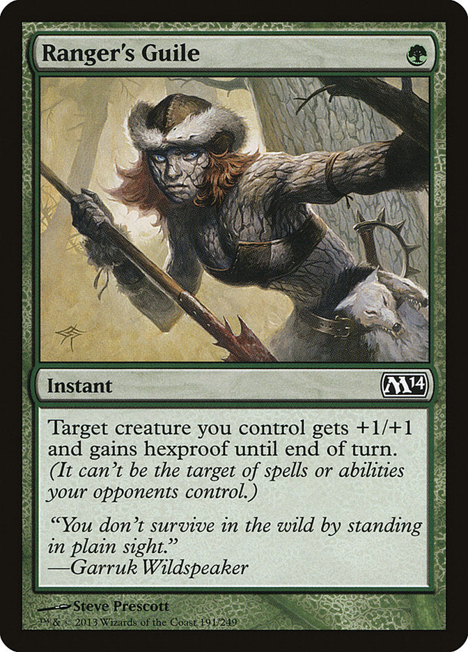 Ranger's Guile [Magic 2014] | Card Citadel