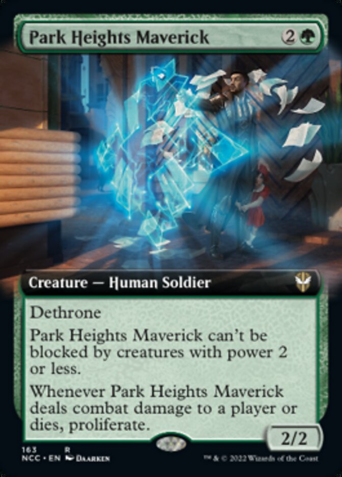 Park Heights Maverick (Extended Art) [Streets of New Capenna Commander] | Card Citadel