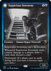 Suspicious Stowaway // Seafaring Werewolf [Innistrad: Double Feature] | Card Citadel