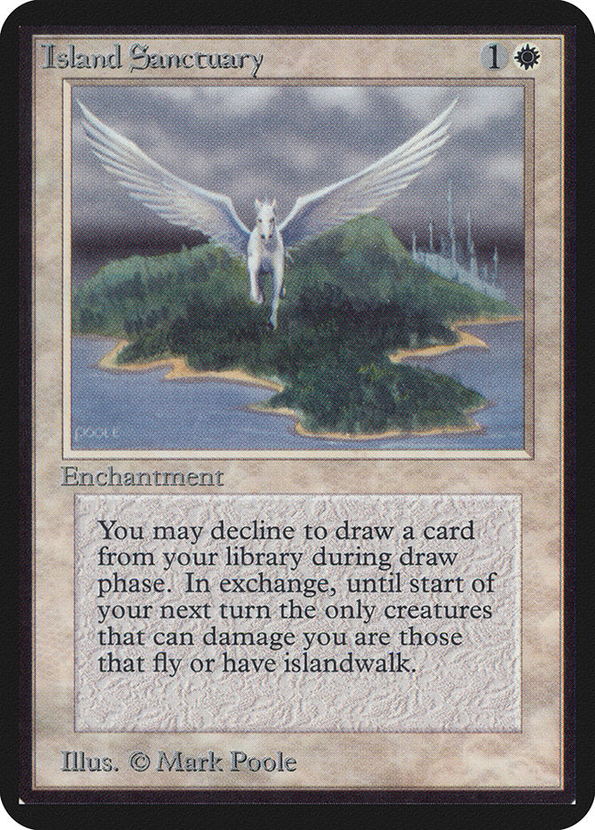 Island Sanctuary [Limited Edition Alpha] | Card Citadel