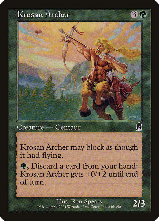 Krosan Archer [Odyssey] | Card Citadel