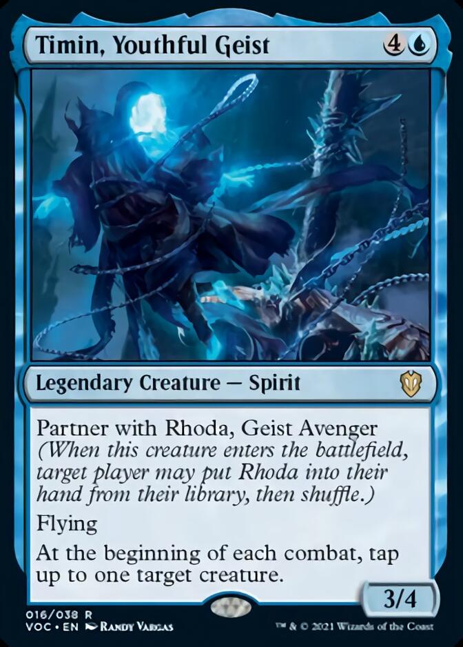 Timin, Youthful Geist [Innistrad: Crimson Vow Commander] | Card Citadel