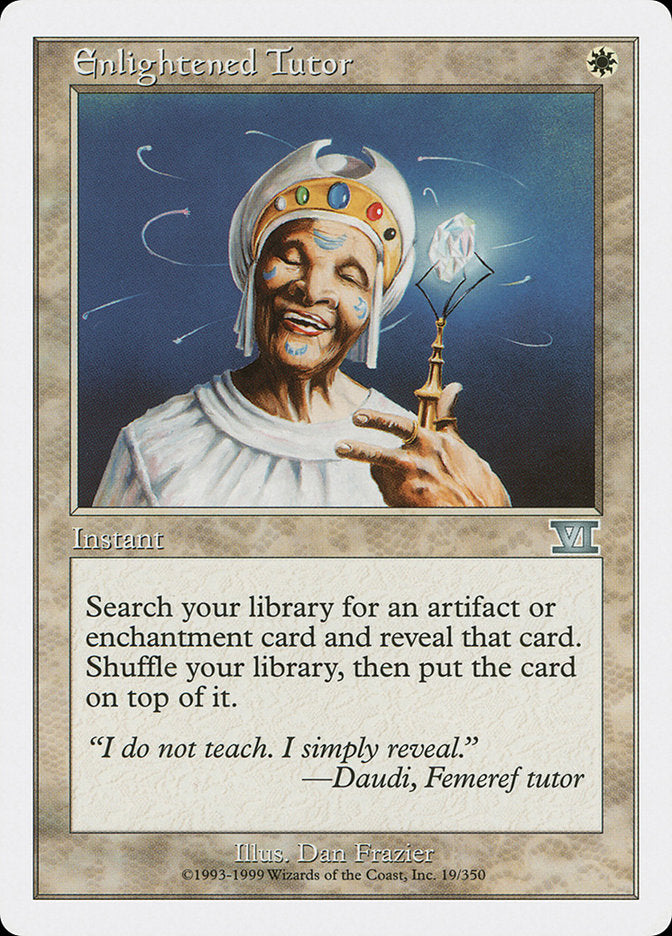 Enlightened Tutor [Classic Sixth Edition] | Card Citadel