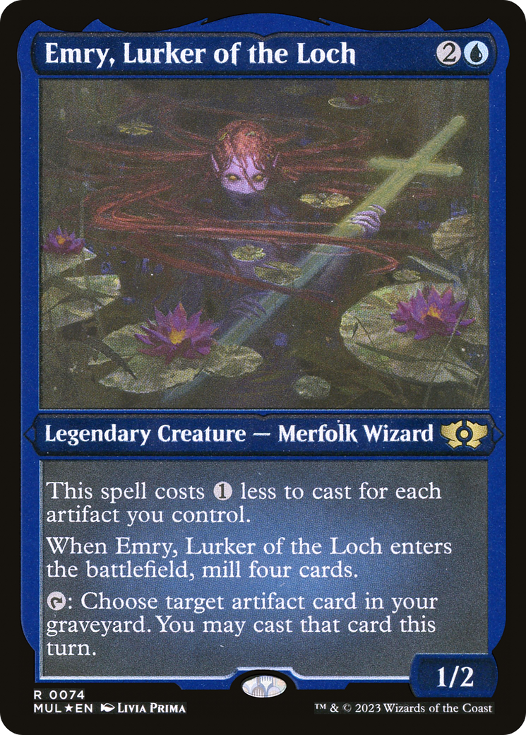 Emry, Lurker of the Loch (Foil Etched) [Multiverse Legends] | Card Citadel