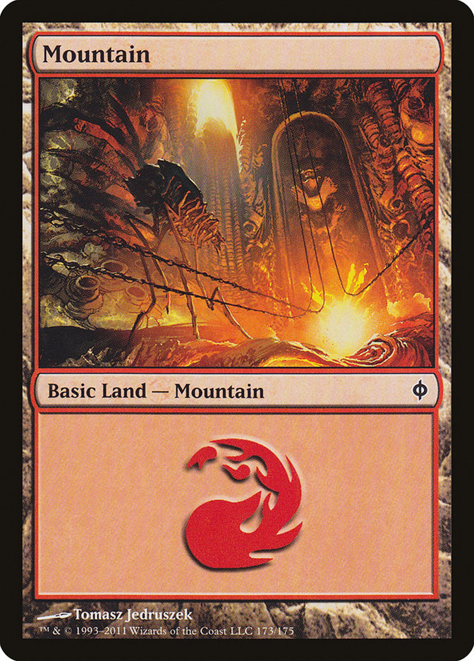 Mountain [New Phyrexia] | Card Citadel