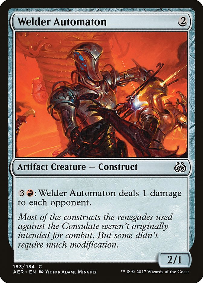 Welder Automaton [Aether Revolt] | Card Citadel