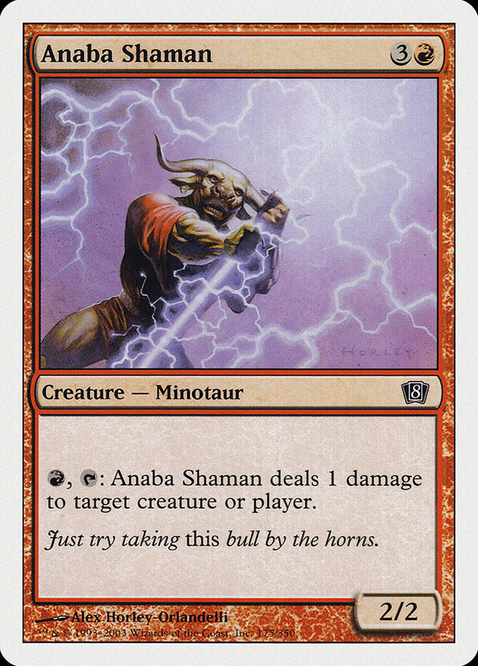 Anaba Shaman [Eighth Edition] | Card Citadel