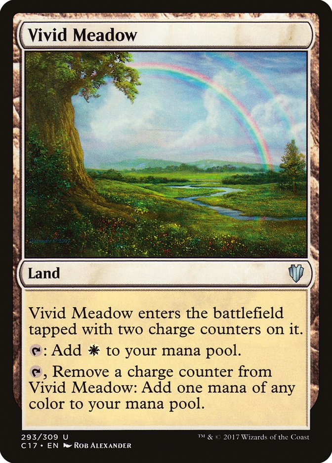Vivid Meadow [Commander 2017] | Card Citadel