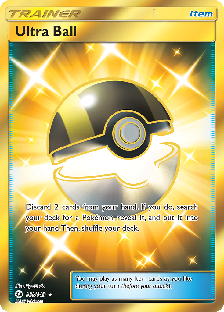 Ultra Ball (161/149) [Sun & Moon: Base Set] | Card Citadel