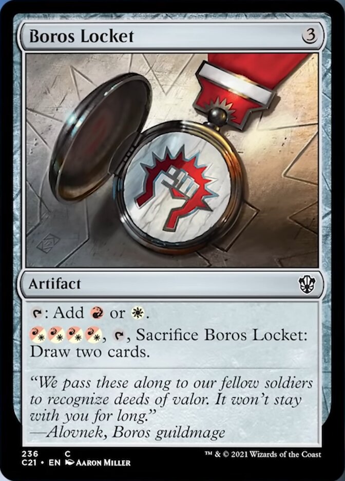 Boros Locket [Commander 2021] | Card Citadel