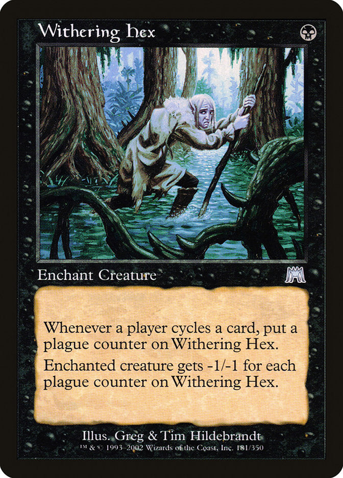 Withering Hex [Onslaught] | Card Citadel